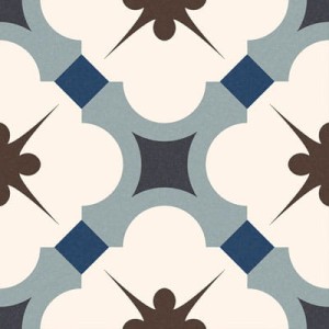 Gayafores Taco Grace Blue 16,5x16,5 płytka gresowa patchwork