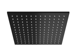 Kohlman EXPERIENCE BLACK Q25EB deszczownica kwadratowa 25x25 cm czarna
