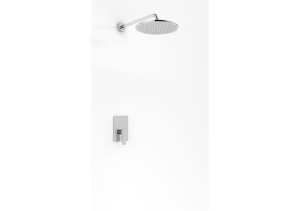 Kohlman AXIS QW220NR35 zestaw prysznicowy z deszczownicą R35 chrom