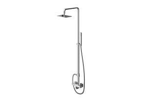 Kohlman EXCELENT QW276H zestaw prysznicowy chrom
