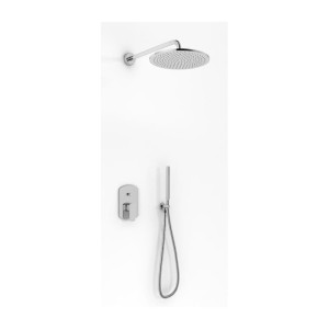 Kohlman FOXAL QW210FR20 zestaw prysznicowy z deszczownicą R20 chrom