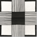 Equipe Caprice Deco Cloth BW 20x20