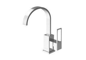 Kohlman NEXEN-S SQB150U bateria umywalkowa stojąca jednouchwytowa chrom