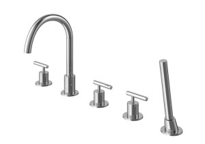 Kohlman ROXIN QB242R bateria wannowa 5 - otworowa chrom