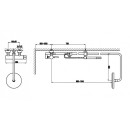 Kohlman ROXIN QW276R zestaw prysznicowy chrom