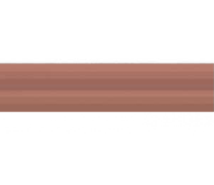 WOW Stripes Cotto Matt 7,5x30 płytki 3D ścienne dekoracyjne