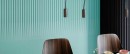WOW Stripes Liso XL Teal Matt 7,5x30