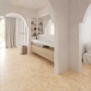 WOW Bejmat Decor Biscuit White 15x15 125062 płytka gresowa dekoracyjna