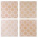 WOW Bejmat Decor Biscuit White 15x15 125062 płytka gresowa dekoracyjna