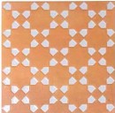 WOW Bejmat Decor Tan White 15x15 125059 płytka gresowa dekoracyjna