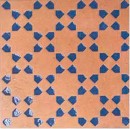 WOW Bejmat Decor Tan Azur 15x15 125057 płytka gresowa dekoracyjna