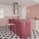 WOW Grace O Blush Gloss 7,5x30 124932 płytki ścienne cegiełki