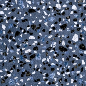 Ribesalbes Ceramica Terrazzo Blue 20x20 płytki lastryko gresowe
