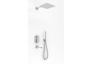 Kohlman FOXAL QW211FQ35 zestaw prysznicowy z deszczownicą Q35 chrom  
