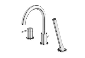 Kohlman AXEL QB241A bateria wannowa 3 - otworowa chrom