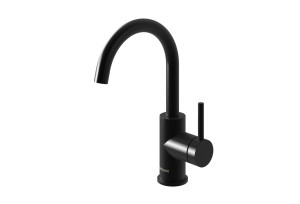 Kohlman AXEL BLACK QB150AB bateria umywalkowa stojąca jednouchwytowa czarna