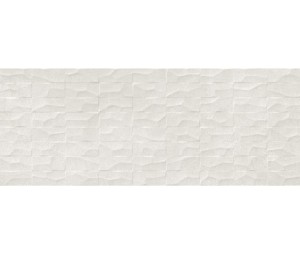 Marazzi Plaza White Struttura Range 3D 30x90 M95H  płytki ścienne   