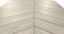 Emil Ceramica Mimesis Avorio Chevron Nat. 11x54