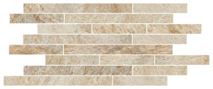 Marazzi Rocking Beige Mosaico 22,5x55 M1HQ mozaiki kamienne gresowe     