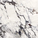 Płytka marmurowa ścienno-podłogowa biała z ciemnymi żyłami Marazzi Grande Marble Look Capraia 120x120 M29S