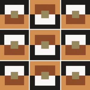 Equipe Bauhome Punkt Warm  20x20 płytki patchwork gresowe  