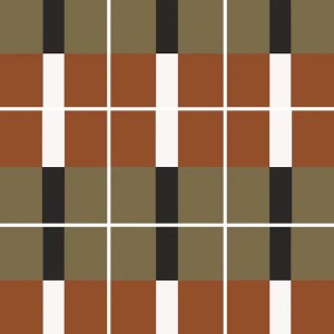 Equipe Bauhome Band Warm 20x20 płytki patchwork gresowe    