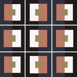 Equipe Bauhome Punkt Cold 20x20 płytki patchwork gresowe      