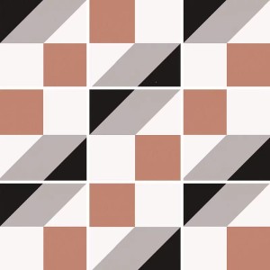 Equipe Bauhome Karo Cold 20x20 płytki patchwork gresowe      