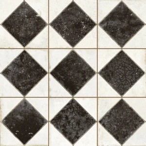 Peronda FS Arles Black LT 33x33 płytki podłogowe patchwork