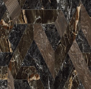 Naxos Rhapsody Outline Dark Polished Levigata Rett. 60x60 płytki marmurowe gresowe  