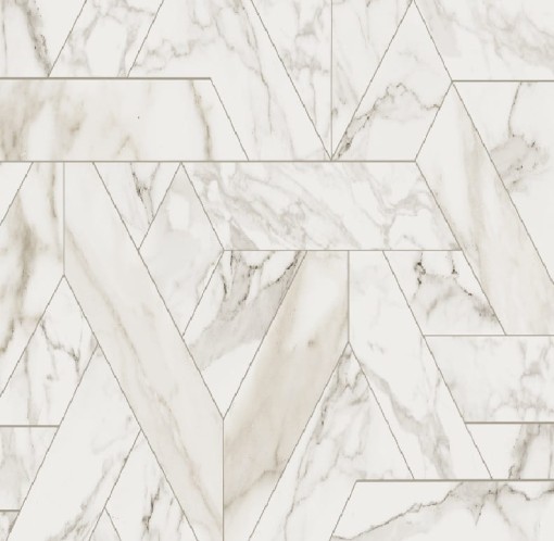 Naxos Rhapsody Outline White Polished Levigata Rett. 60x60