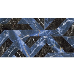 Naxos Rhapsody Outline Blue Polished Levigata Rett. 60x120 płytki marmurowe gresowe    