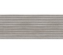 Płytka ścienna imitująca lamele, w kolorze szarym, strukturalna powierzchnia Porcelanosa Spiga Linz 59,6x150 100303834