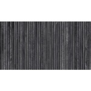 Ibero Artwood Ribbon Black 60x120 płytki drewnopodobne imitujące lamele  