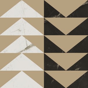 Fioranese Marmorea Intensa Deco Greige Tale 20x20 CM5202R płytki patchwork gresowe