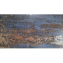 Cerpa Ferro Blue 59x120 płytki metalizowane gresowe