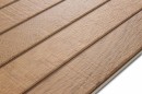 Płytka ścienna drewnopodobna, w kolorze brązowym, imitująca lamele, strukturalna powierzchnia Porcelanosa Liston Oxford Natural 33,3x100 100291851