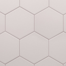 Decus Hexagon Liso Perla Mate 17x15