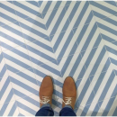 Maori Goroka Cielo 20x20