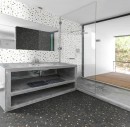Keros Tritato Negro 25x25