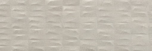 Płytka ścienna imitująca beton, w kolorze szarym, matowa, strukturalna powierzchnia Porcelanosa Cubik Urban Acero Nature 33,3x100 100348683