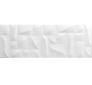 Keraben Superwhite Geometric Gloss 30x90 płytki ścienne dekoracyjne