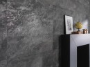 Płytka ścienna imitująca kamień, w kolorze czarnym, matowa powierzchnia Porcelanosa Image Dark