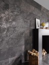 Płytka ścienna imitująca kamień, w kolorze czarnym, matowa powierzchnia Porcelanosa Image Dark