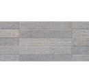 Płytka ścienna imitująca kamień, w kolorze szarym, strukturalna, matowa powierzchnia Porcelanosa Block Matika Acero 33,3x100 100347848