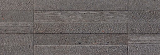 Płytka ścienno imitująca kamień, w kolorze szarym, strukturalna powierzchnia Porcelanosa Block Matika Topo 33,3x100 100347860