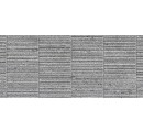 Płytka ścienna imitująca kamień, w kolorze szarym, strukturalna, matowa powierzchnia Porcelanosa Stripe Matika Acero 33,3x100 100347851