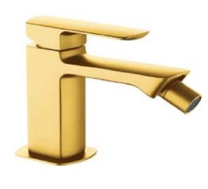 Palazzani MIS COLOR Gold 56401153 bateria bidetowa stojąca jednouchwytowa złota