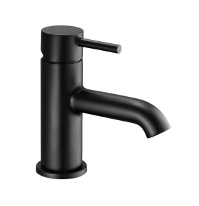 Palazzani DIGIT COLOR Black Mat 02311138 bateria umywalkowa stojąca jednouchwytowa czarna  