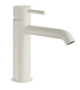 Palazzani DIGIT COLOR White Mat 02304543 bateria umywalkowa stojąca jednouchwytowa biała